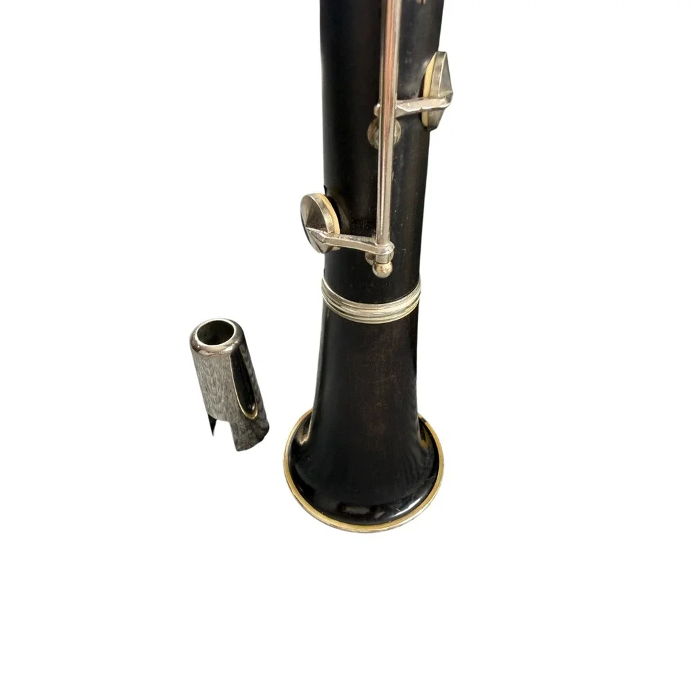 Vintage Lemaire SML Paris France Bohem System Wood Clarinet w/ Case Untested